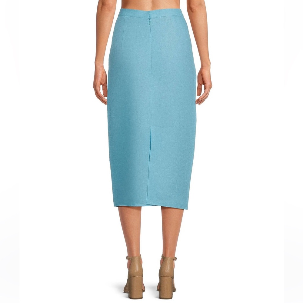 NWT Fanm Mon
Marion Embroidered Linen Midi Pencil Skirt - Picture 2 of 8